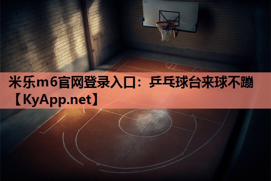 乒乓球台来球不蹦
