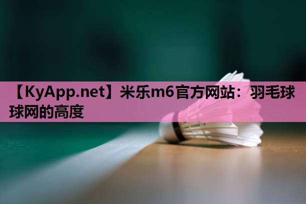 羽毛球球网的高度